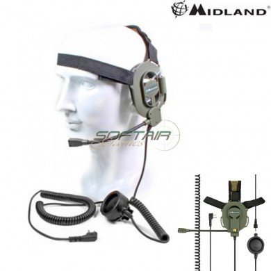 Bow-m Evo Headset Military Tactical Midland (c1046.02)