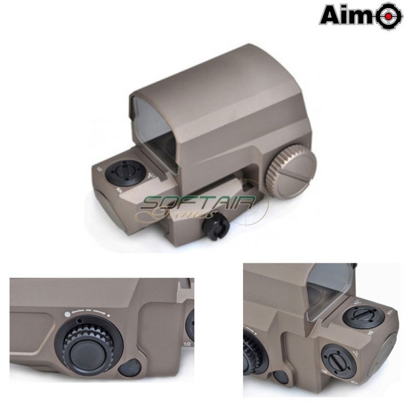 Lco Style Red/green Dot Dark Earth Aim-o (ao6001-de)