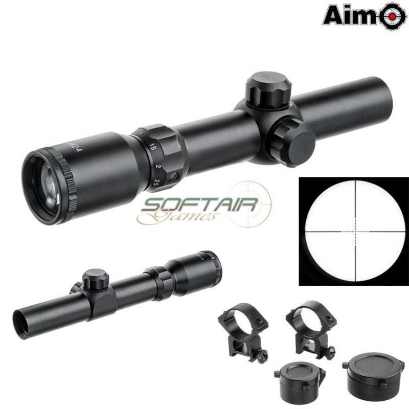 Tactical Ottica 1-4x24 Black Aim-o (ao3039-bk)