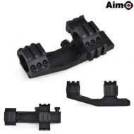 Tri-side Cantilever Supporto Per Ottica 25.4mm Type 1 Black Aim-o (ao9004-bk)