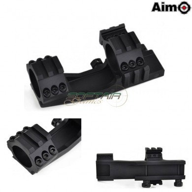 Tri-side Cantilever Scope Mount 30mm Type 1 Black Aim-o (ao9003-bk)