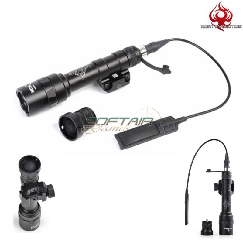 Torcia M600u Scout Light Led Full Version Black Night Evolution (ne04025-bk)