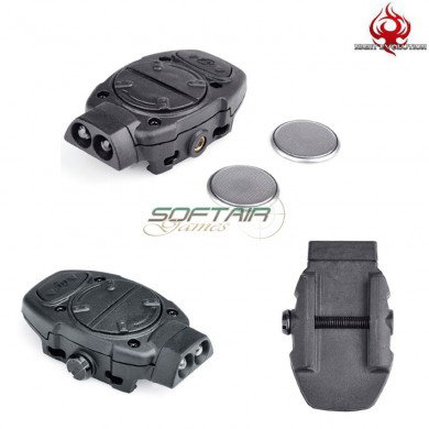 Rail Black Switch Light White/red Night Evolution (ne05016-bk-red)