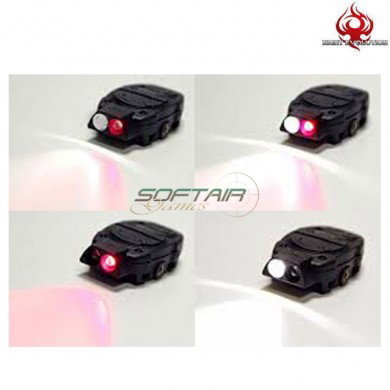 Rail Black Switch Light White/green Night Evolution (ne05016-bk-green)