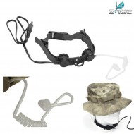 Throat/headset Mic Black Z-tactical (z033-bk)