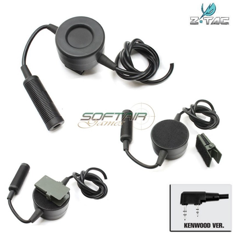 Tci Tactical Style Ptt Military Standard Version Kenwood Z-tactical (z114-kw)