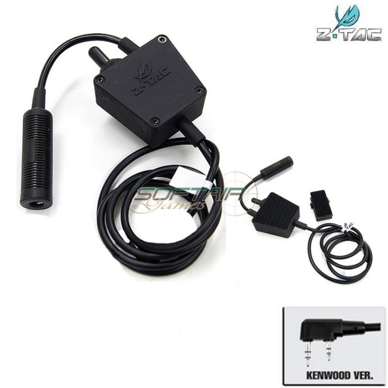 Ztea Gen2 Style Ptt Military Standard Version Kenwood Z-tactical (z122-kw)