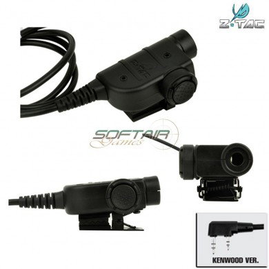 Silinx Style Ptt Military Standard Version Kenwood Z-tactical (z125-kw)