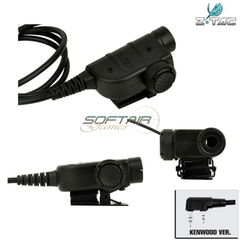 Silinx Style Ptt Military Standard Version Kenwood Z-tactical (z125-kw)