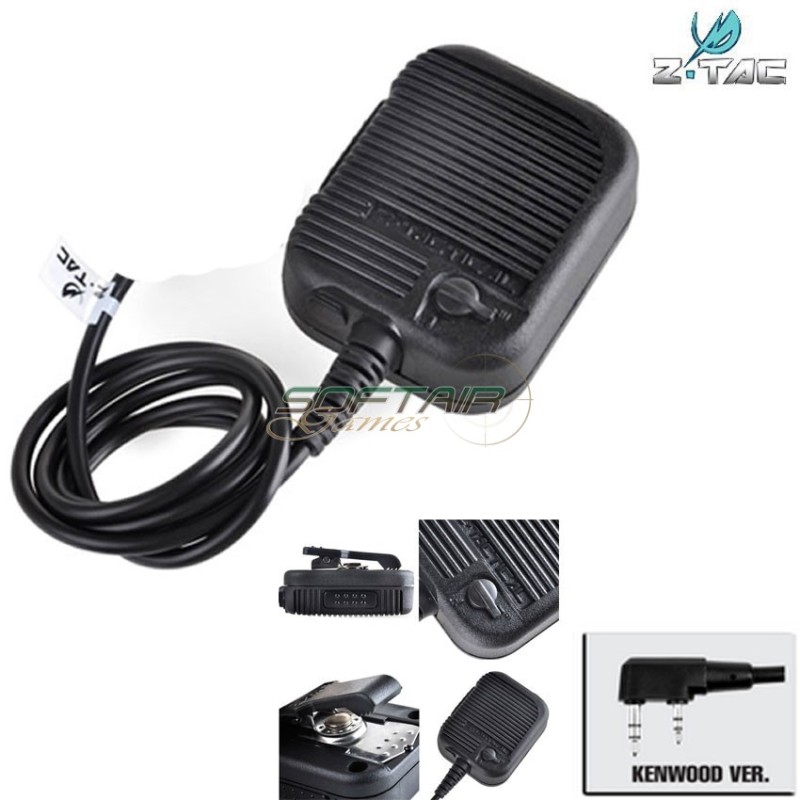 Communications Gear Z-Tactical No.Z126 Intercom with mic for Midland 2 Pin Radio