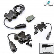 Silynx Clarus Style Ptt Military Standard Version Kenwood Z-tactical (z130-kw)