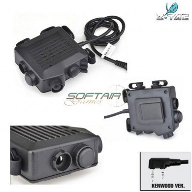 Selex Tacmic Ct5 Style Ptt Military Standard Version Kenwood Z-tactical (z133-kw)