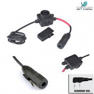 Combat Style Ptt Military Standard Version Kenwood Z-tactical (z134-kw)