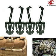 Itw Set 4 Web Dominator Olive Drab Element (ex364-od)