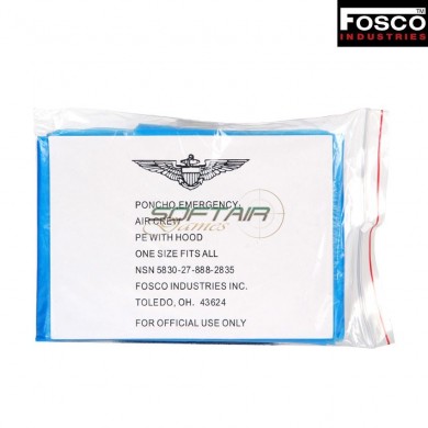 Poncho Di Emergenza Fosco Industries (fo-325230)