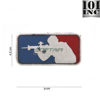 Patch 3d Pvc Major League Color 101 Inc (inc-11160)