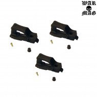 Set 3 Pezzi Estrattori Tps Caricatori M4/m16 Black Warmag (wm-2921-bk)