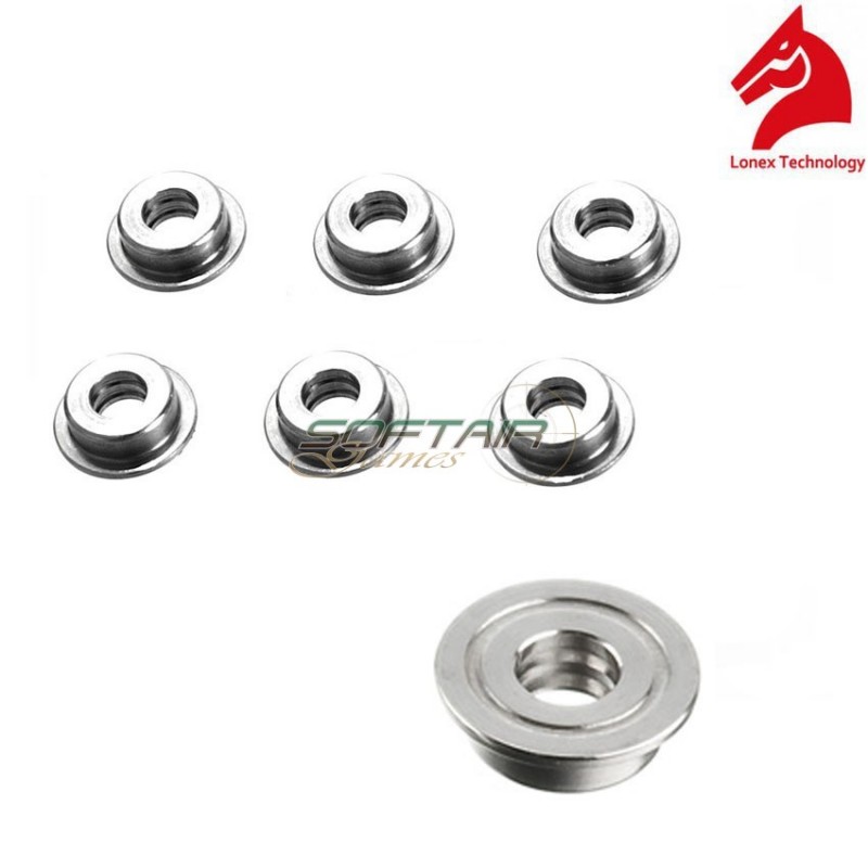 Boccole Autolubrificanti In Acciaio 6mm Lonex (gb-01-55)
