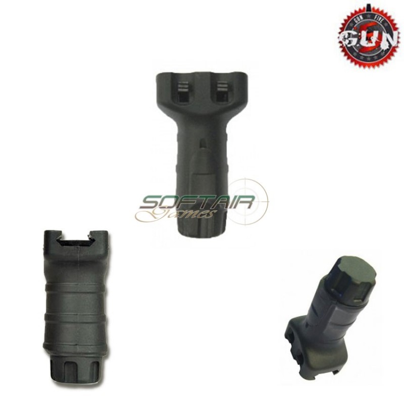 Stubby Style Tango Down Vertical Grip Black Gun Five (gf-m109-bk)