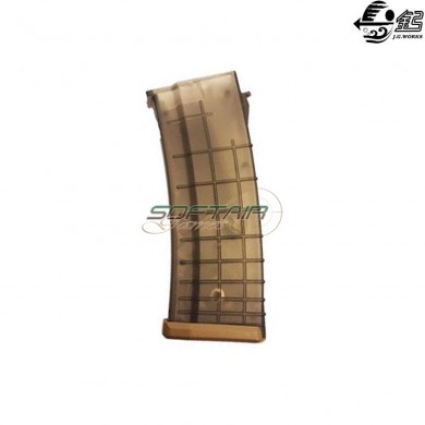 Hi-cap Magazine 460bb For Ak Pts Type T-tan Jing Gong (jg-m-a4)