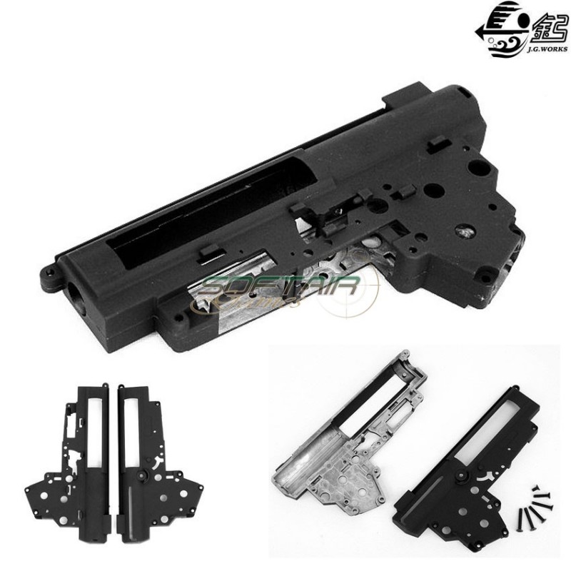 Reinforced Gearbox Shell Metal 7mm Jing Gong (jg-m-g8)