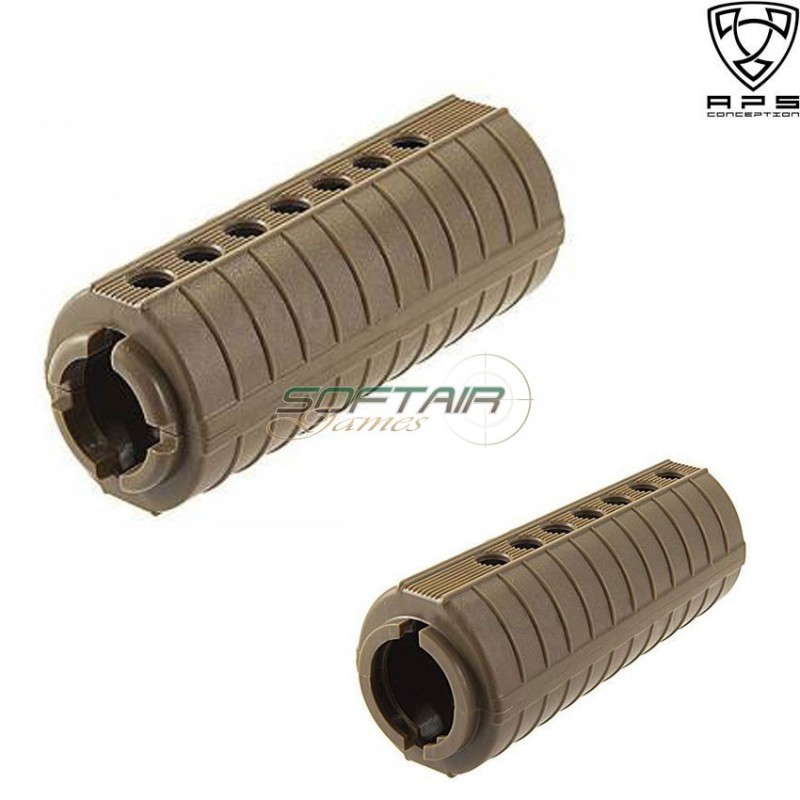 M4 Series Front Handguard Dark Earth Aps (aps-ee001-d)