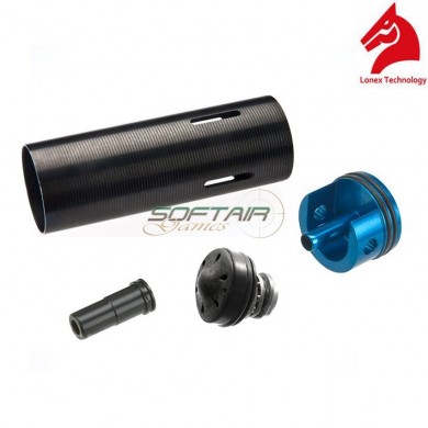 Set Gruppo Aria Per Mp5 Con Testa Pistone Polimero Silenziata Lonex (gc-01-02)