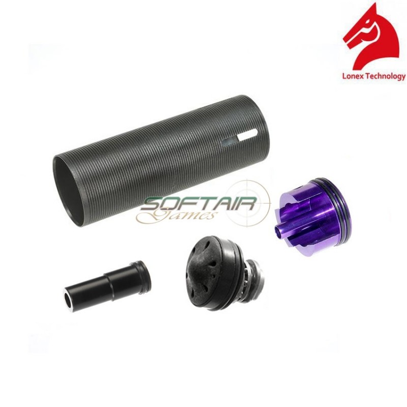 Set Gruppo Aria Per Sig Con Testa Pistone Polimero Silenziata Lonex (gc-01-06)