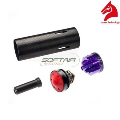 G36 Enhanced Cylinder Set With Silenced Polymer Piston Head Lonex (gc-01-09)