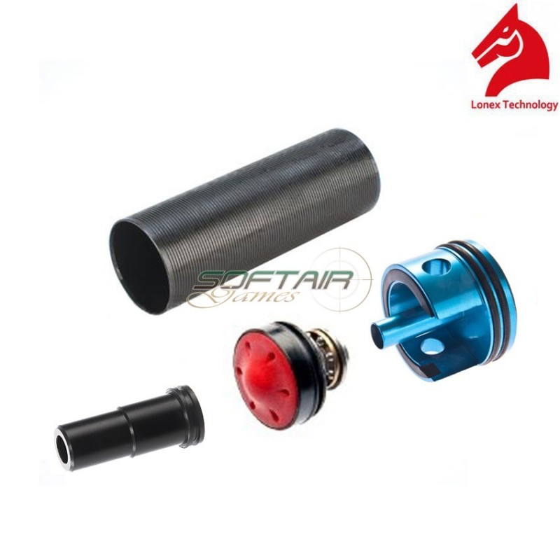 M16a1/vietnam Enhanced Cylinder Set With Silenced Polymer Piston Head Lonex (gc-01-12)