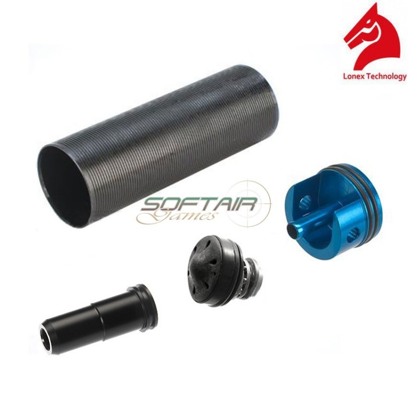 M16a2 Enhanced Cylinder Set With Silenced Polymer Piston Head Lonex (gc-01-13)