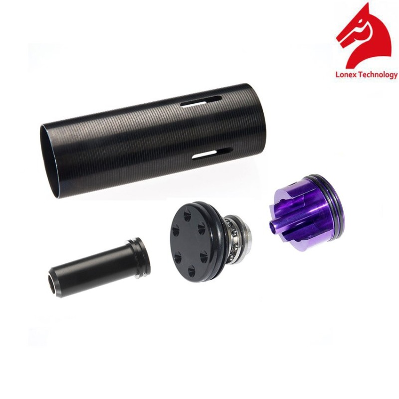 Mp5k/pdw Enhanced Cylinder Set With Aluminum Ventilation Piston Head Lonex (gc-02-05)