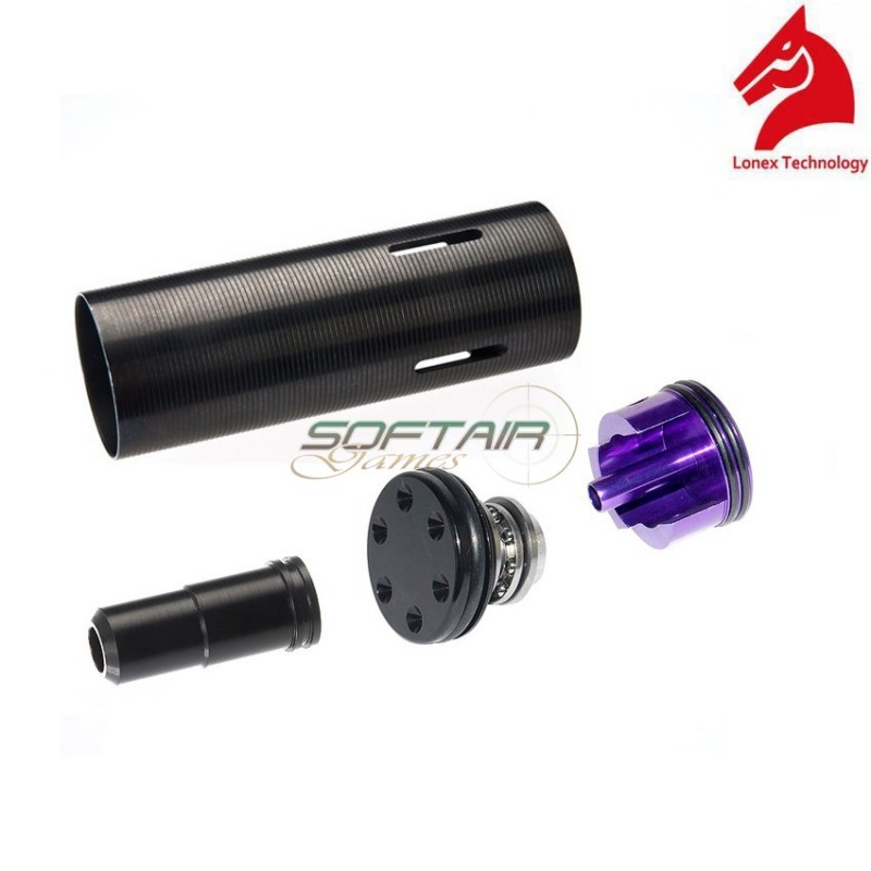 Set Gruppo Aria Per Ak Beta Con Testa Pistone Alluminio Ventilata Lonex (gc-02-08)