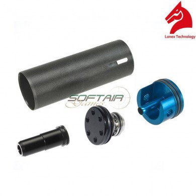 M4 Enhanced Cylinder Set With Aluminum Ventilation Piston Head Lonex (gc-02-11)