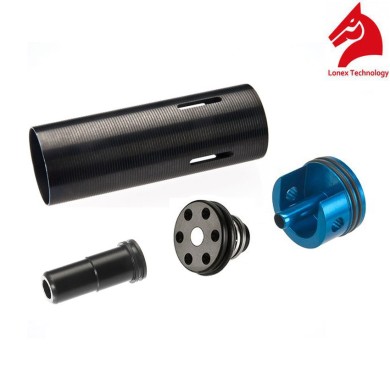 Set Gruppo Aria Per Mc51/g3 Con Testa Pistone Polimero Ventilata Lonex (gc-03-04)