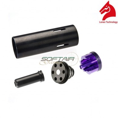 Mp5k/pdw Enhanced Cylinder Set With Polymer Ventilation Piston Head Lonex (gc-03-05)