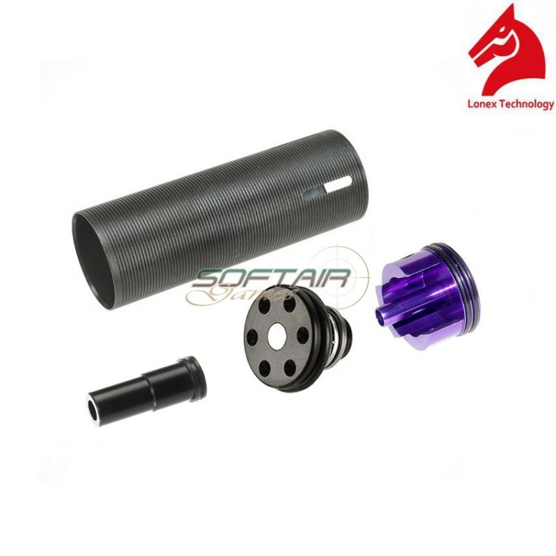 Set Gruppo Aria Per Sig Con Testa Pistone Polimero Ventilata Lonex (gc-03-06)