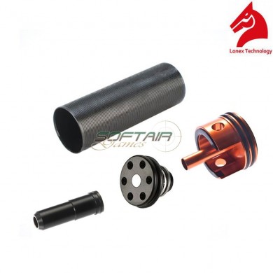 Set Gruppo Aria Per Aug Con Testa Pistone Polimero Ventilata Lonex (gc-03-10)