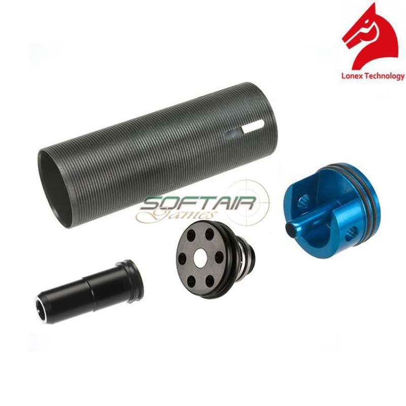 M4 Enhanced Cylinder Set With Polymer Ventilation Piston Head Lonex (gc-03-11)