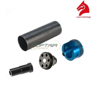 Set Gruppo Aria Per M16a1/vietnam Con Testa Pistone Polimero Ventilata Lonex (gc-03-12)