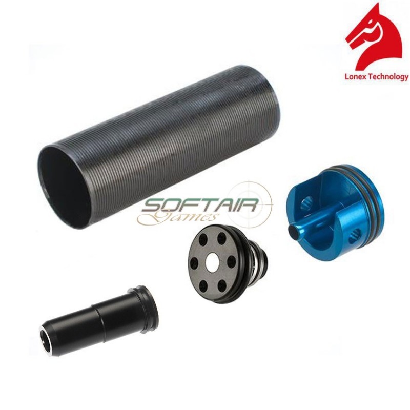 Set Gruppo Aria Per M16a2 Con Testa Pistone Polimero Ventilata Lonex (gc-03-13)