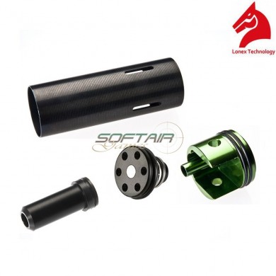 P90 Enhanced Cylinder Set With Polymer Ventilation Piston Head Lonex (gc-03-14)