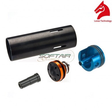 Mp5 Enhanced Cylinder Set With Silenced Aluminum Piston Head Lonex (gc-04-02)
