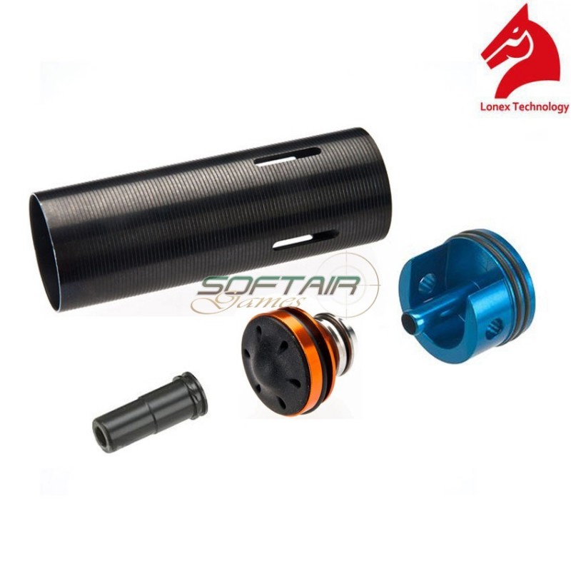 Mp5 Enhanced Cylinder Set With Silenced Aluminum Piston Head Lonex (gc-04-02)