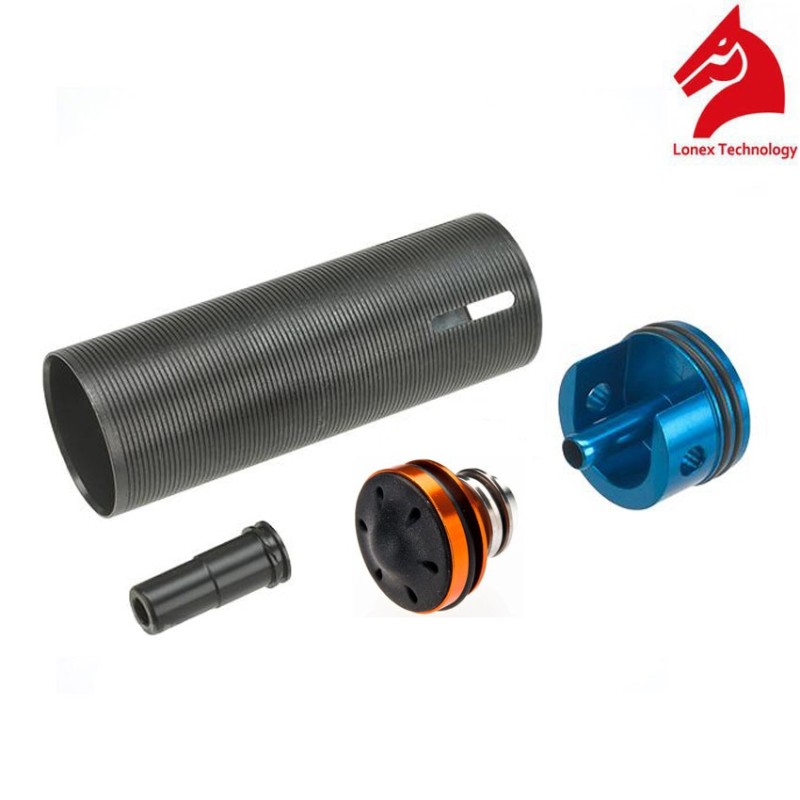Set Gruppo Aria Per G3 Con Testa Pistone Alluminio Silenziata Lonex (gc-04-07)