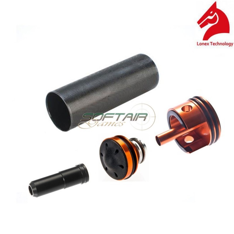 Set Gruppo Aria Per Aug Con Testa Pistone Alluminio Silenziata Lonex (gc-04-10)