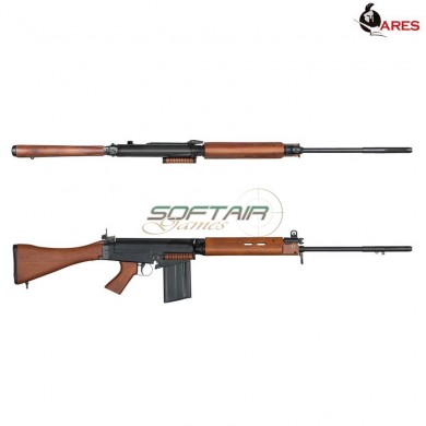 Fal L1a1 Slr Full Metal & Real Wood Electric Rifle Ares (ar-sc24)