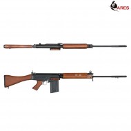 Fal L1a1 Slr Full Metal & Real Wood Electric Rifle Ares (ar-sc24)