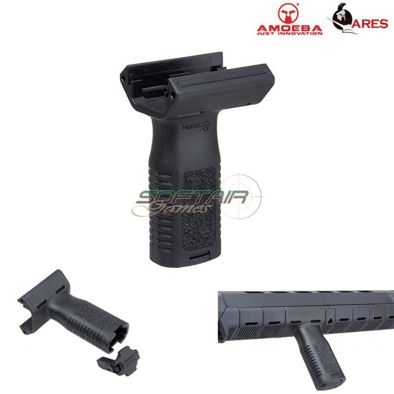 Impugnatura M4 Handguard Foregrip Unit Black Ares Amoeba (ar-hg05b)