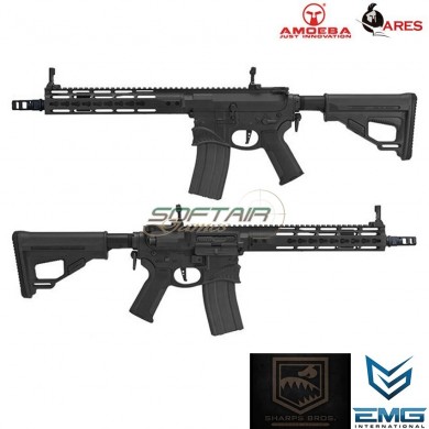 Fucile Elettrico Hellbreaker Emg M4 Sbr 10" Licensed Sharps Bros Black Ares Amoeba (ar-sb10b)